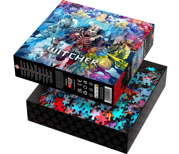 CENEGA Wiedźmin: Monster Faction Puzzle 500 - 1124837 - zdjęcie 5